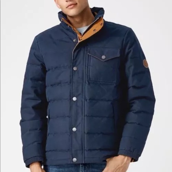 Timberland Jackets & Coats Timberland Mens Mt Davis Waxed Down Jacket Poshmark